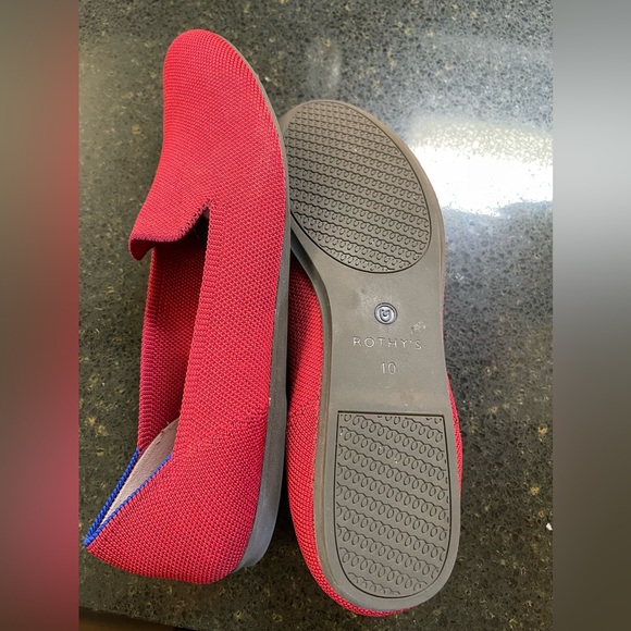 Rothy's The Loafer Size 10 Dark Red - Picture 6 of 6